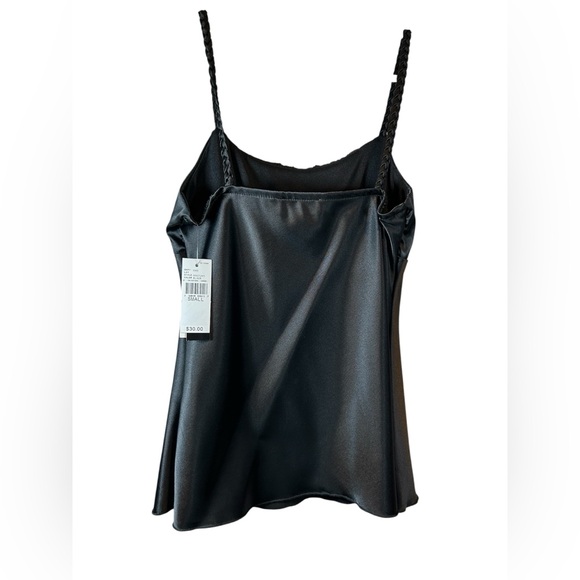 Byer California Black Satin Camisole Top - Picture 3 of 7